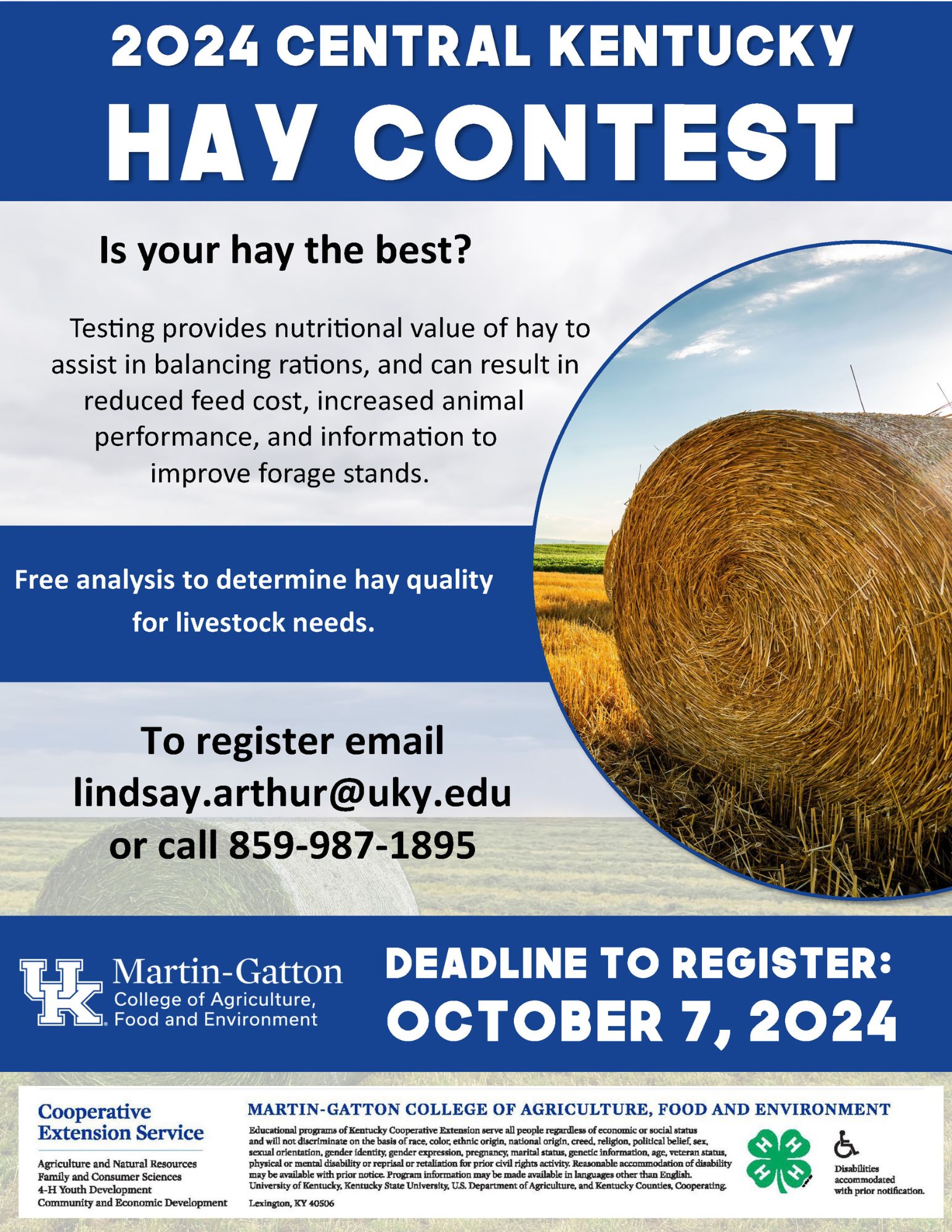 Hay Contest 