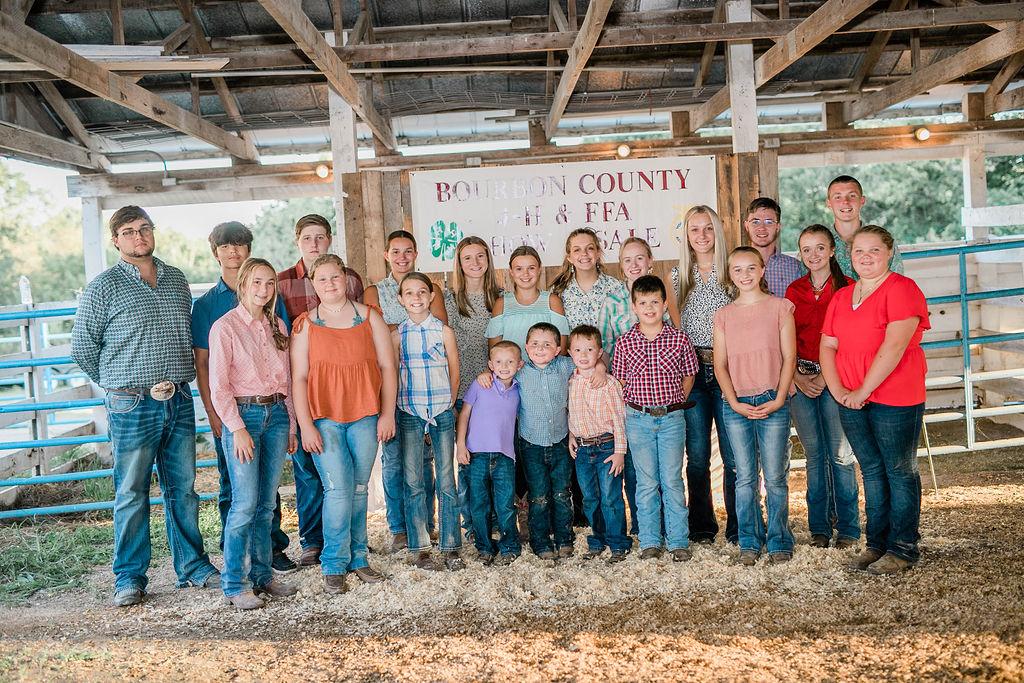 2021 4-H/FFA Show & Sale exhibitors